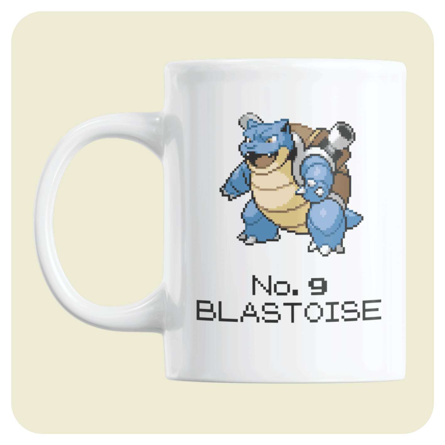 Pokémon Coffee mug - No. 9 Blastoise