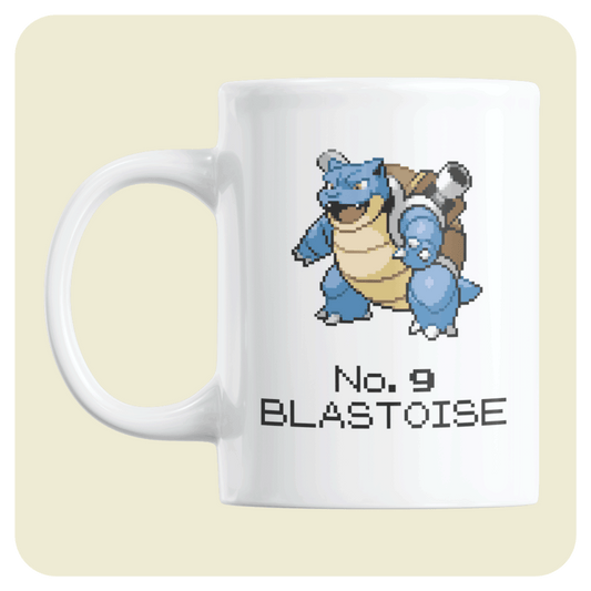 Pokémon Coffee mug - No. 9 Blastoise