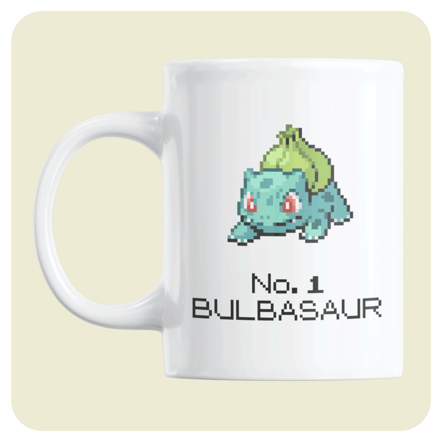 Pokémon Coffee mug - No. 1 Bulbasaur