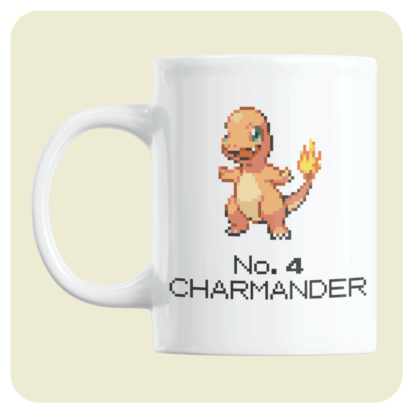 Pokémon Coffee mug - No. 4 Charmander