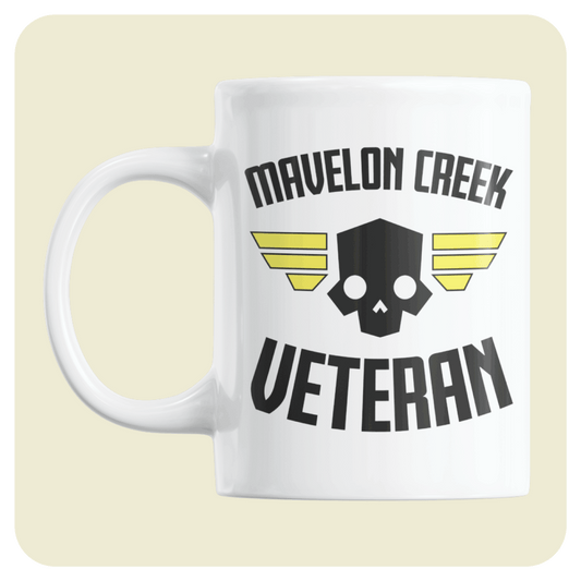 Helldivers 2 mug - Mavelon Creek Veteran