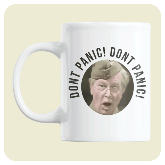 Dad's Army mug - Don't panic! Don't panic!