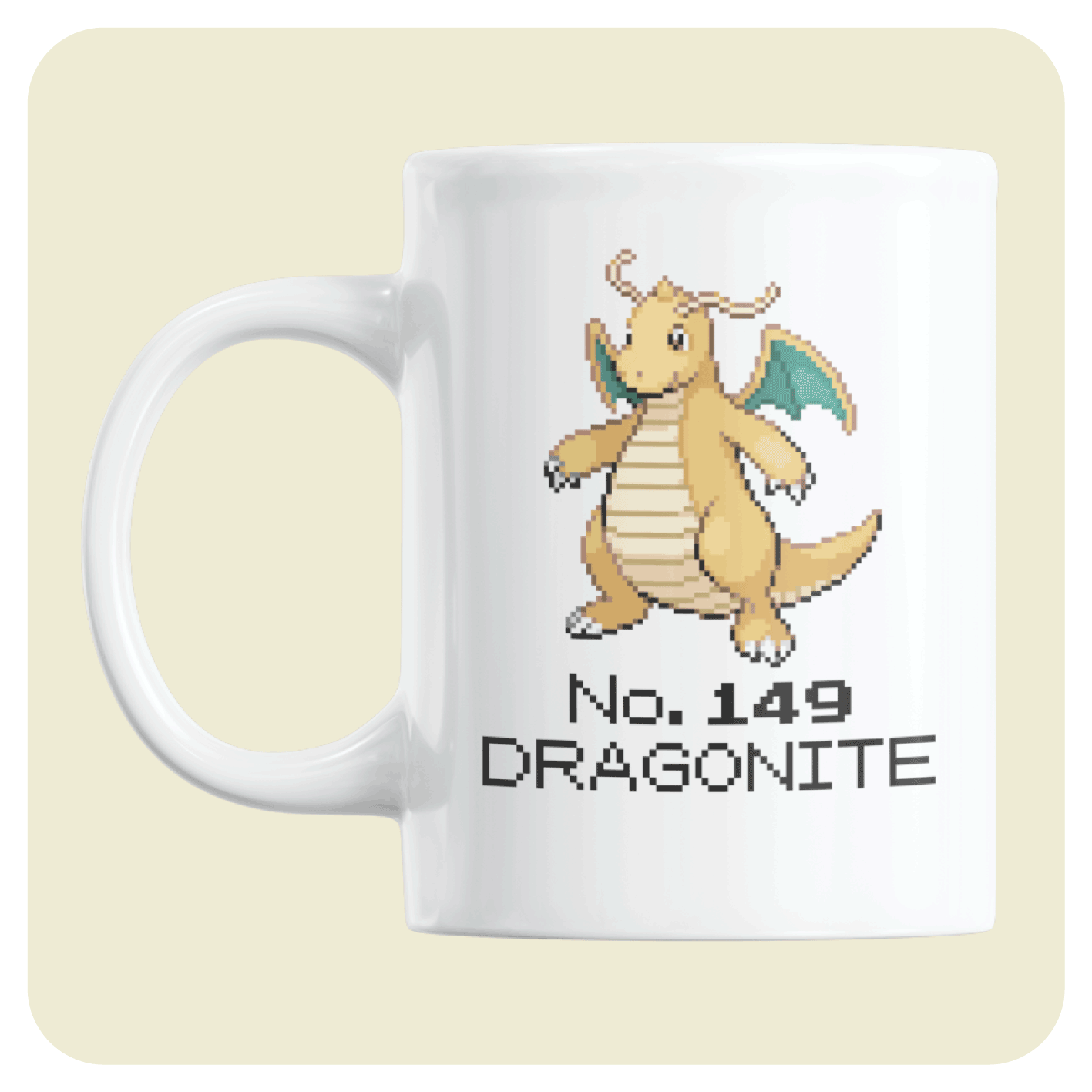 Pokémon Coffee mug - No. 149 Dragonite