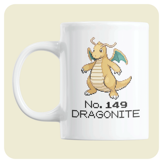 Pokémon Coffee mug - No. 149 Dragonite