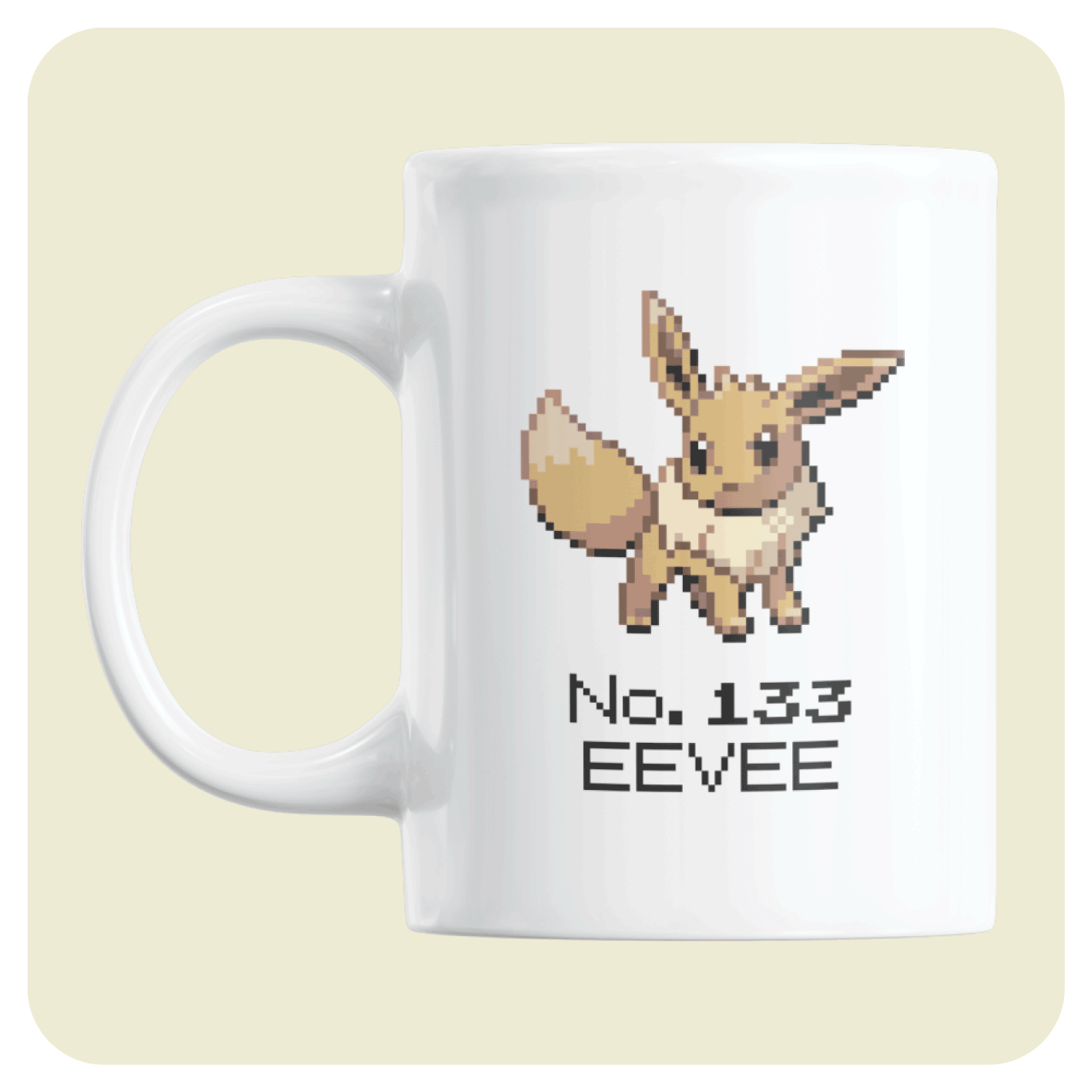 Pokémon Coffee mug - No. 133 Eevee