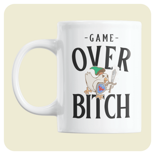 Legend Of Zelda Gaming mug - Game over b*tch!