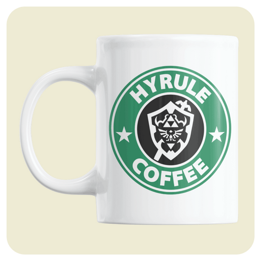 Legend Of Zelda Gaming mug - Hyrule Coffee