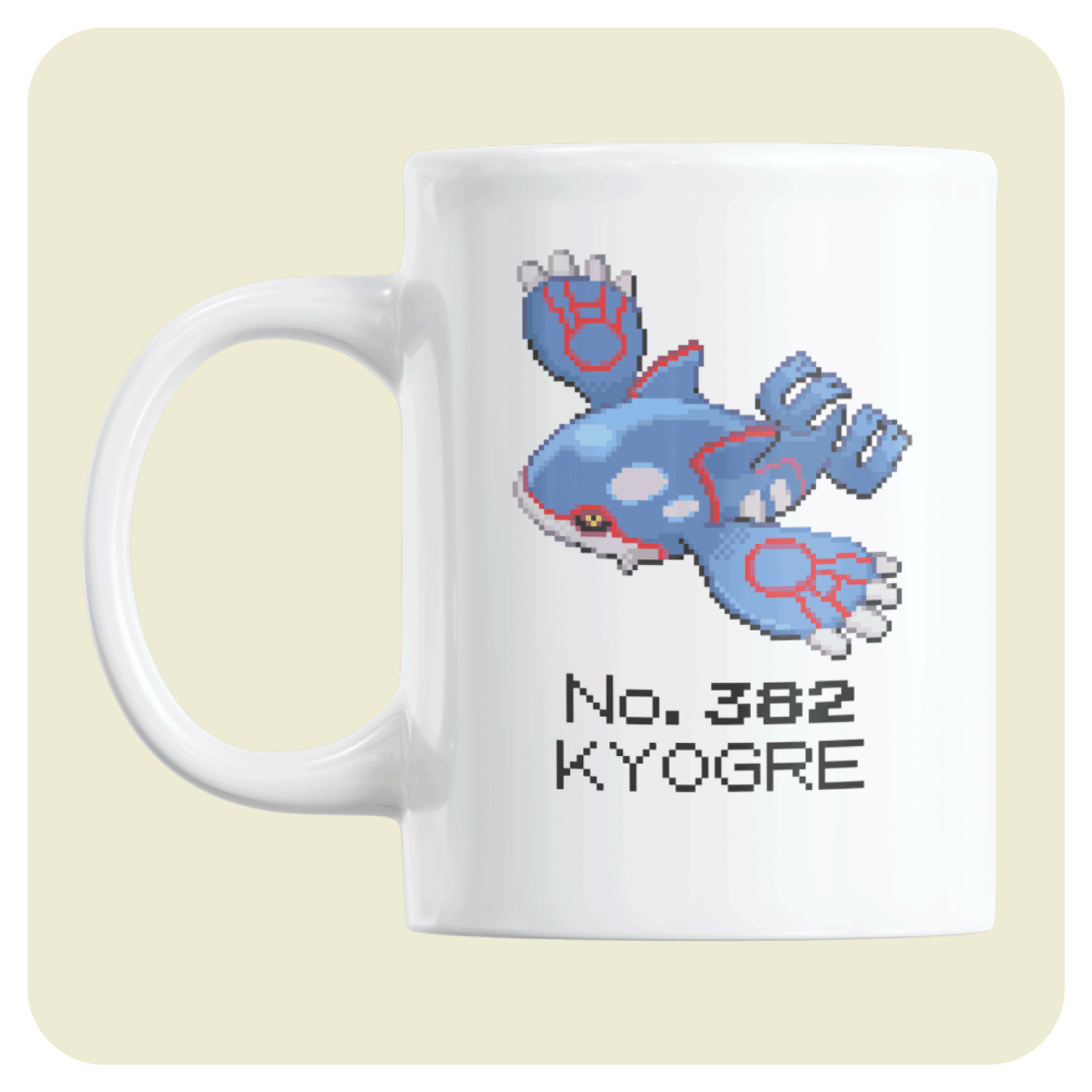 Pokémon Coffee mug - No. 382 Kyogre