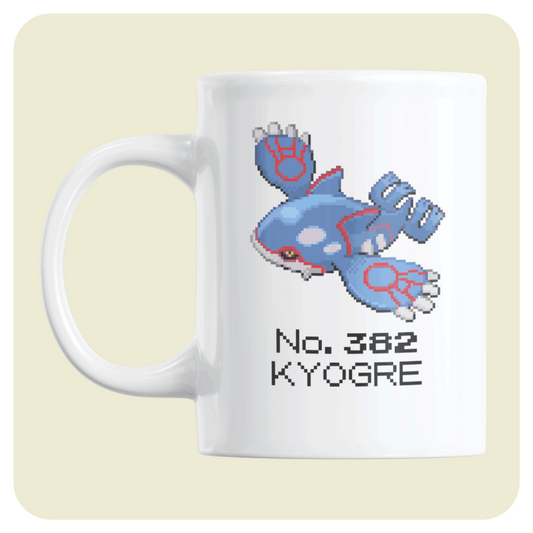 Pokémon Coffee mug - No. 382 Kyogre