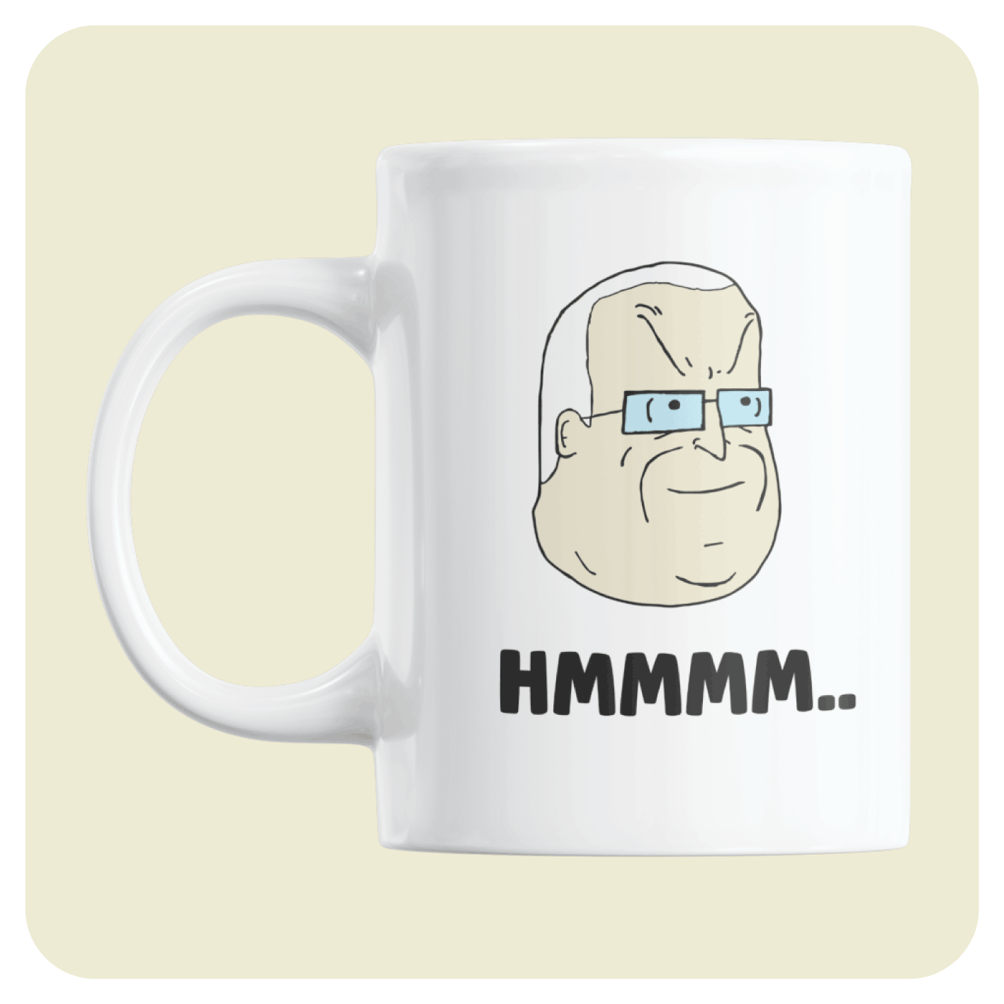 The Big Lez Show mug - Hmmmm..