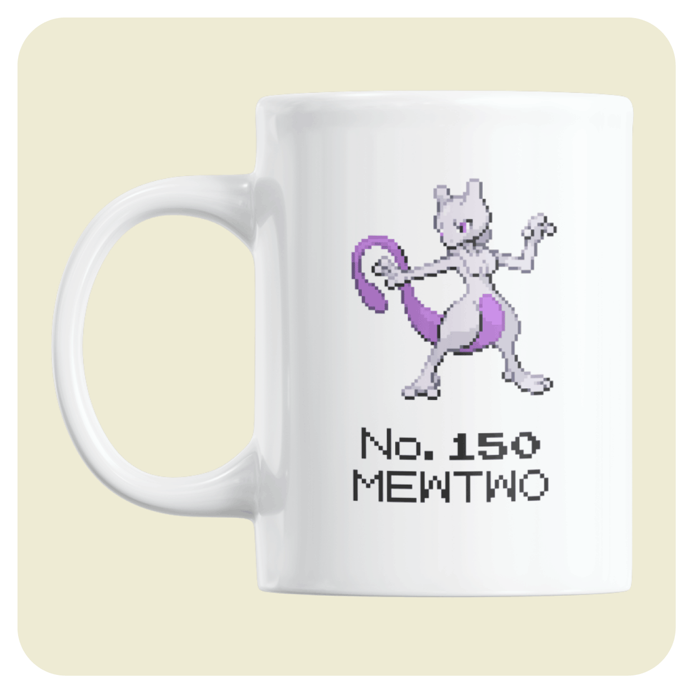 Pokémon Coffee mug - No.150 Mewtwo