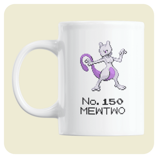 Pokémon Coffee mug - No.150 Mewtwo