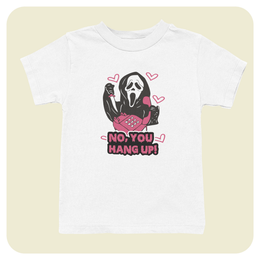 Horror Movie (SCREAM) T-shirt  - No, You Hang Up!