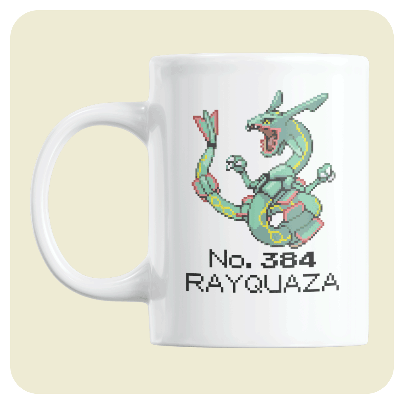 Pokémon Coffee mug - No. 384 Rayquaza