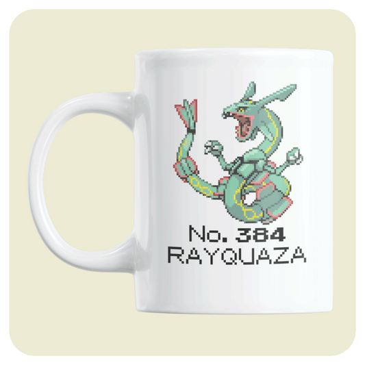 Pokémon Coffee mug - No. 384 Rayquaza