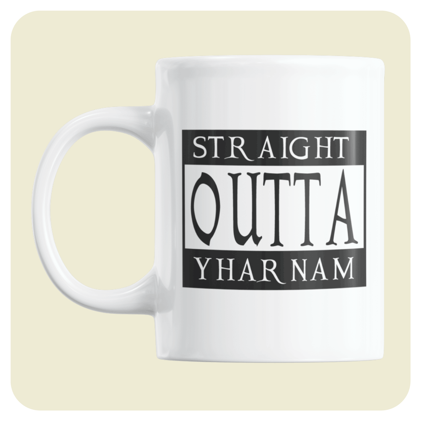 Bloodborne mug - Straight outta Yharnam