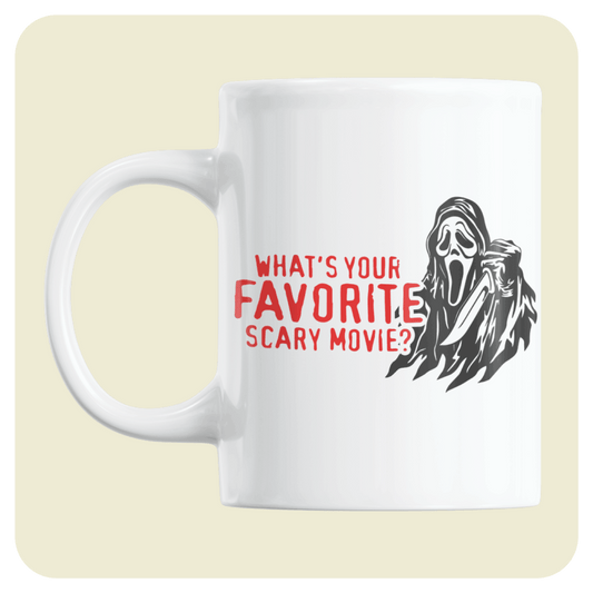 Horror Movie (SCREAM) mug  - What's Your Favourite Scary Movie?