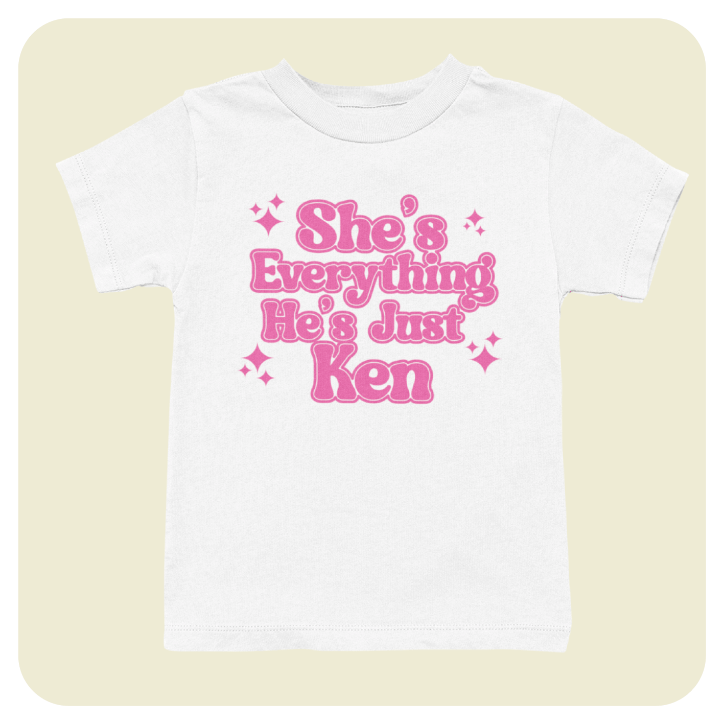 The Barbie Movie T-shirt  - She's Everything He's Just Ken