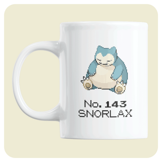 Pokémon Coffee mug - No. 143 Snorlax