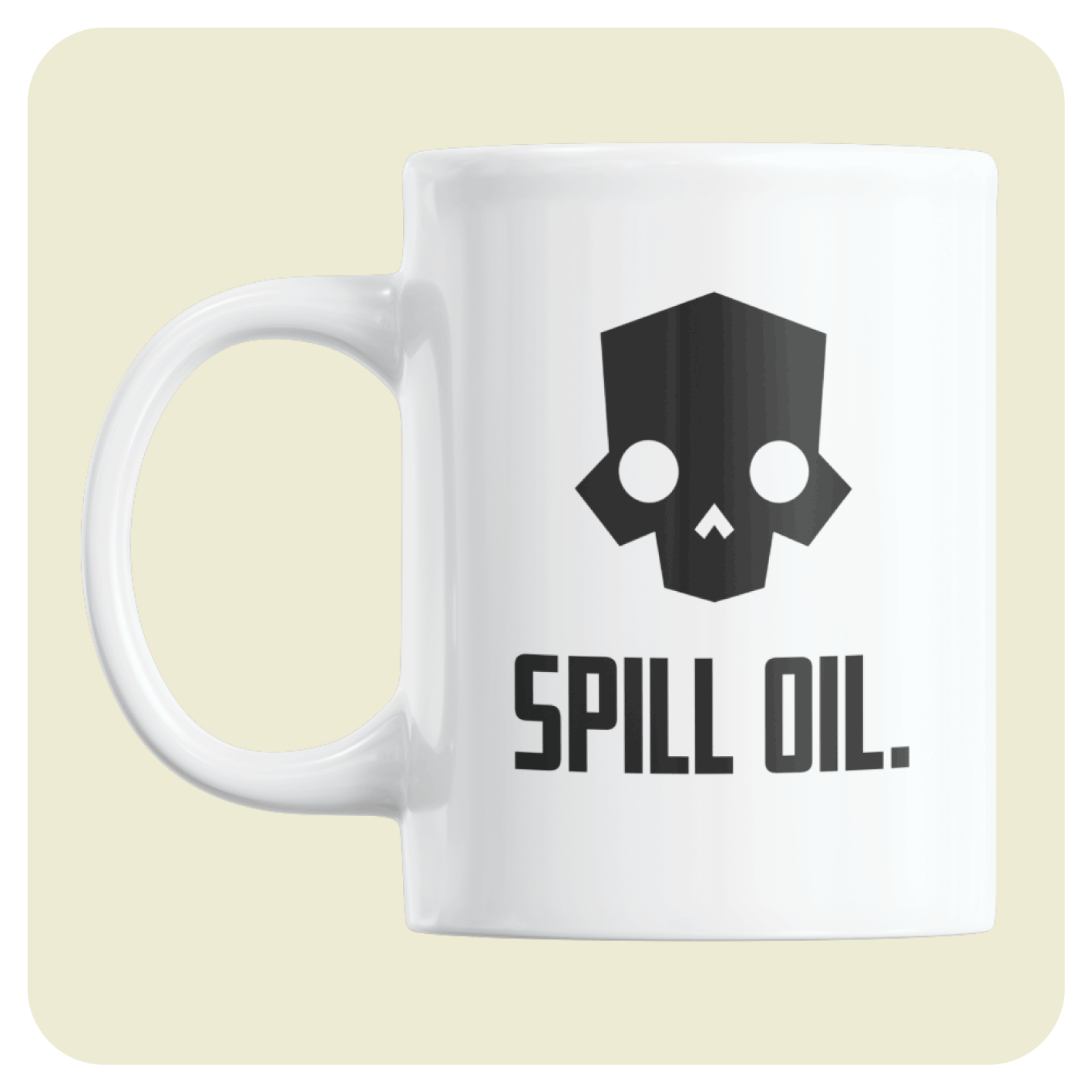 Helldivers 2 mug - Spill oil.