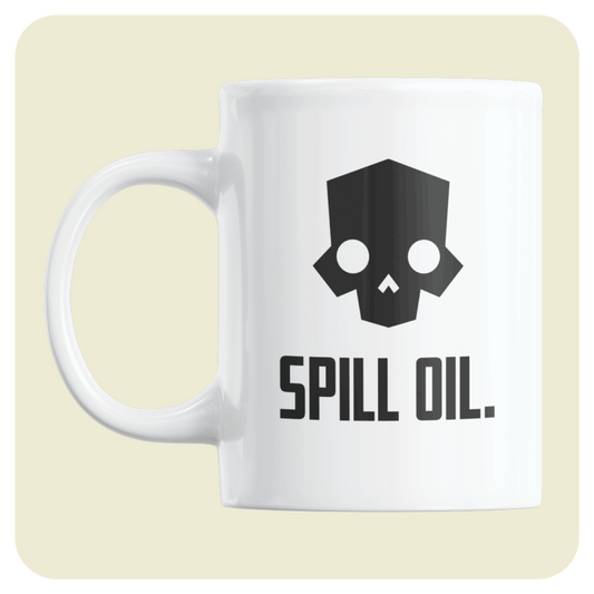 Helldivers 2 mug - Spill oil.