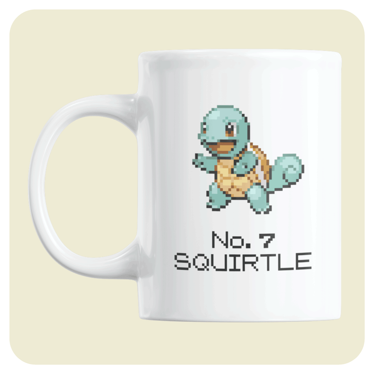 Pokémon Coffee mug - No. 7 Squirtle