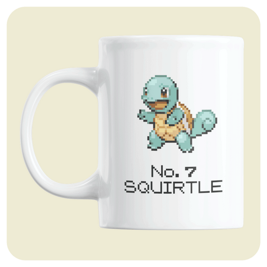 Pokémon Coffee mug - No. 7 Squirtle