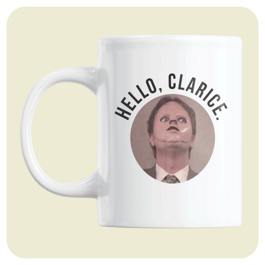 The Office US mug - Hello, Clarice.