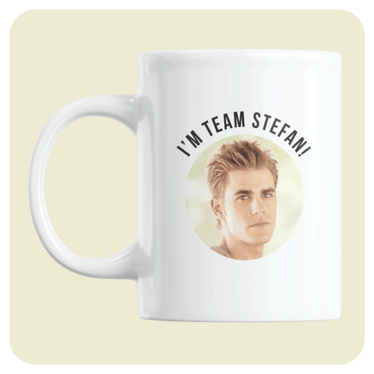 The Vampire Diaries mug - I'm team Stefan!