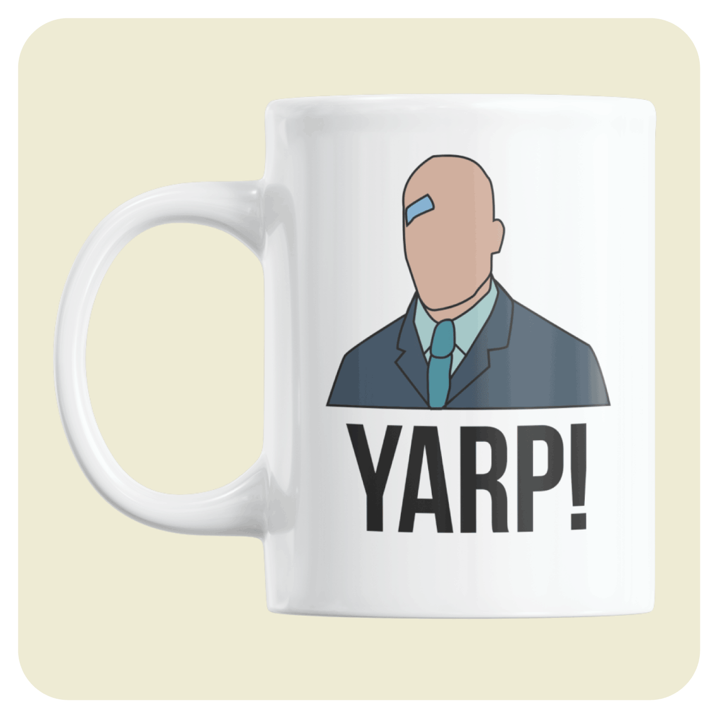 Hot Fuzz mug - Yarp!